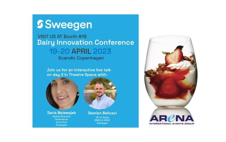Sweegen at Dairy Innovation Strategies Conference April 19 & 20 2023!