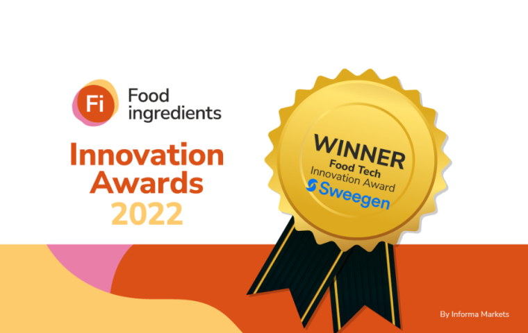 Sweegen Wins Food Tech Innovation Award 2022