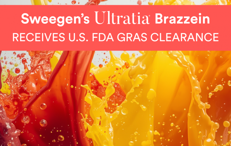 Sweegen’s Ultratia Brazzein Receives FDA GRAS Clearance